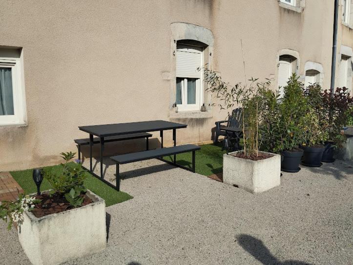 Maison De Village Appartement Rdc Avec Terrasse Gy Exterior photo