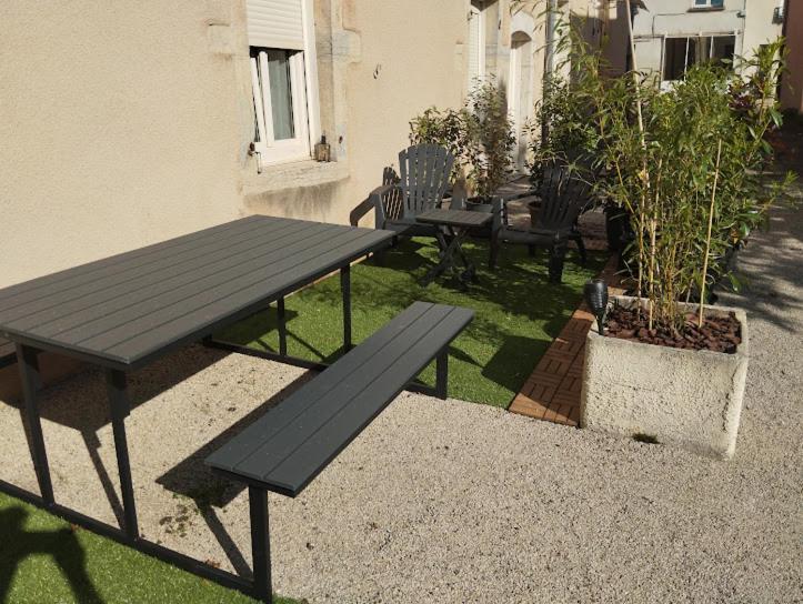 Maison De Village Appartement Rdc Avec Terrasse Gy Exterior photo